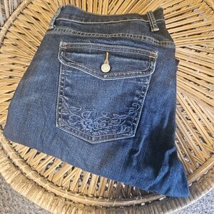 Lucky Brand Dark Blue Ankle & Cropped Jeans
